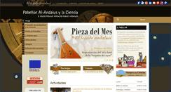 Desktop Screenshot of alandalusylaciencia.es